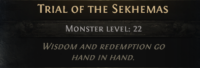 POE 2 Carry Run Early Access SC TRIAL OF ASCENDANCY---Ascendancy 1